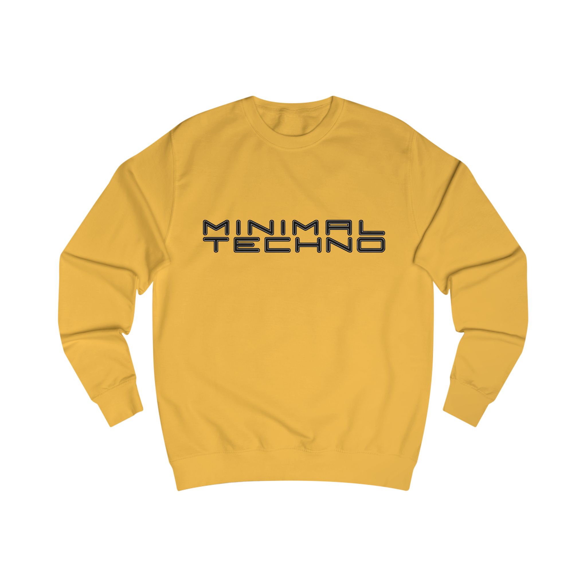 Minimal Techno Rave Music Sweatshirt - Image 3