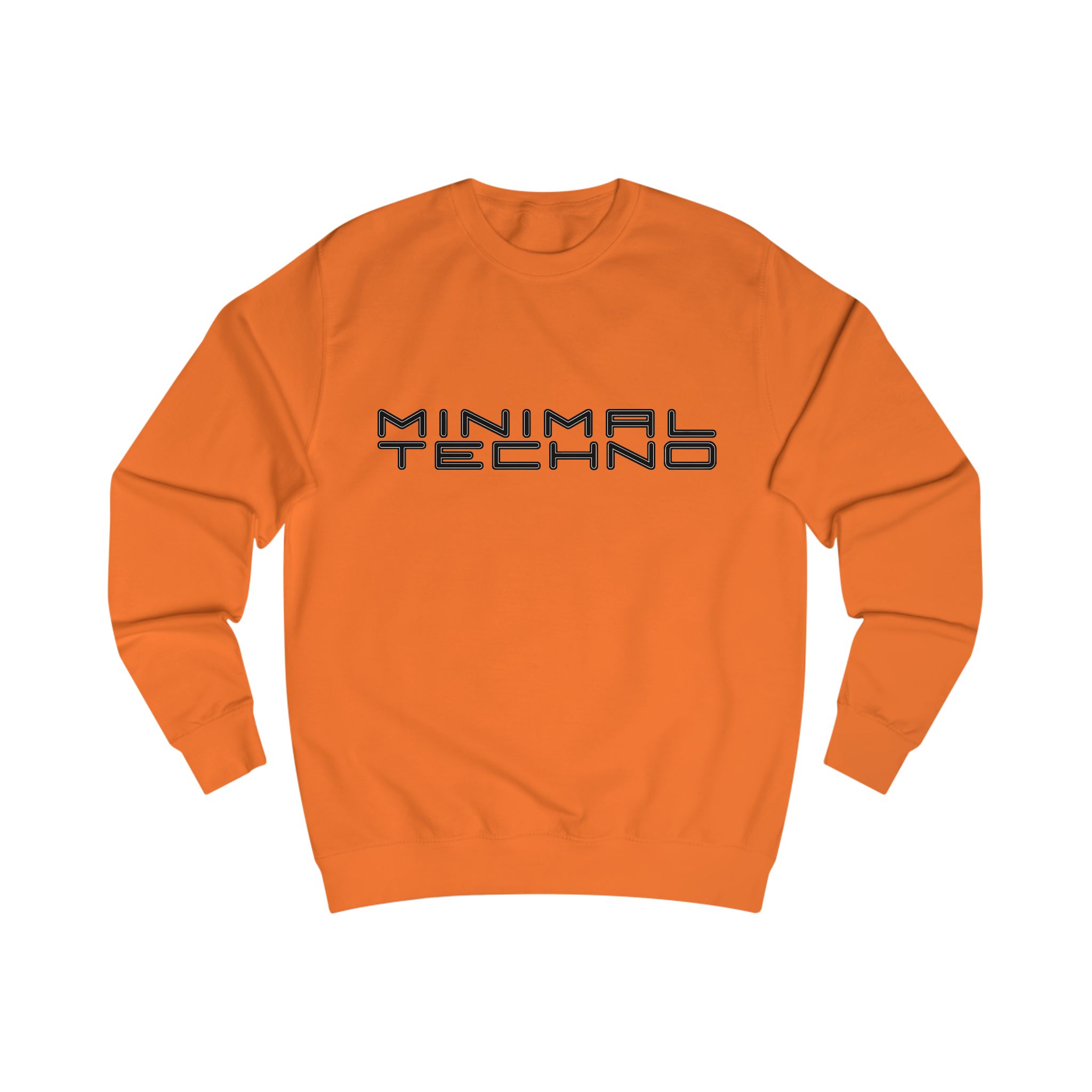 Minimal Techno Rave Music Sweatshirt - Image 4