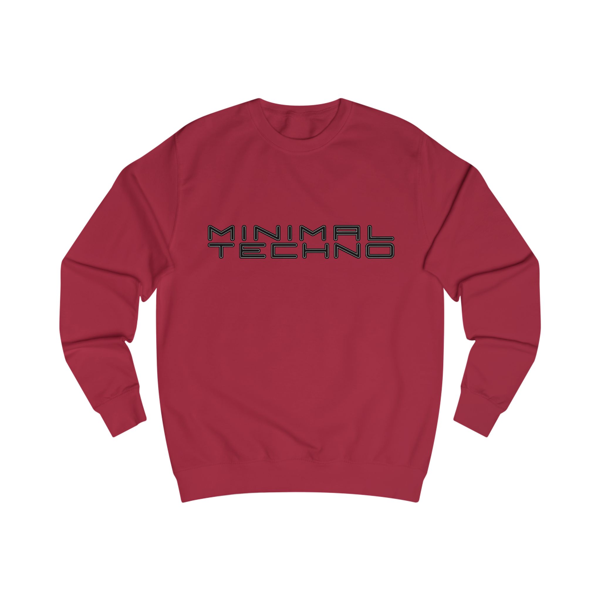 Minimal Techno Rave Music Sweatshirt - Image 10