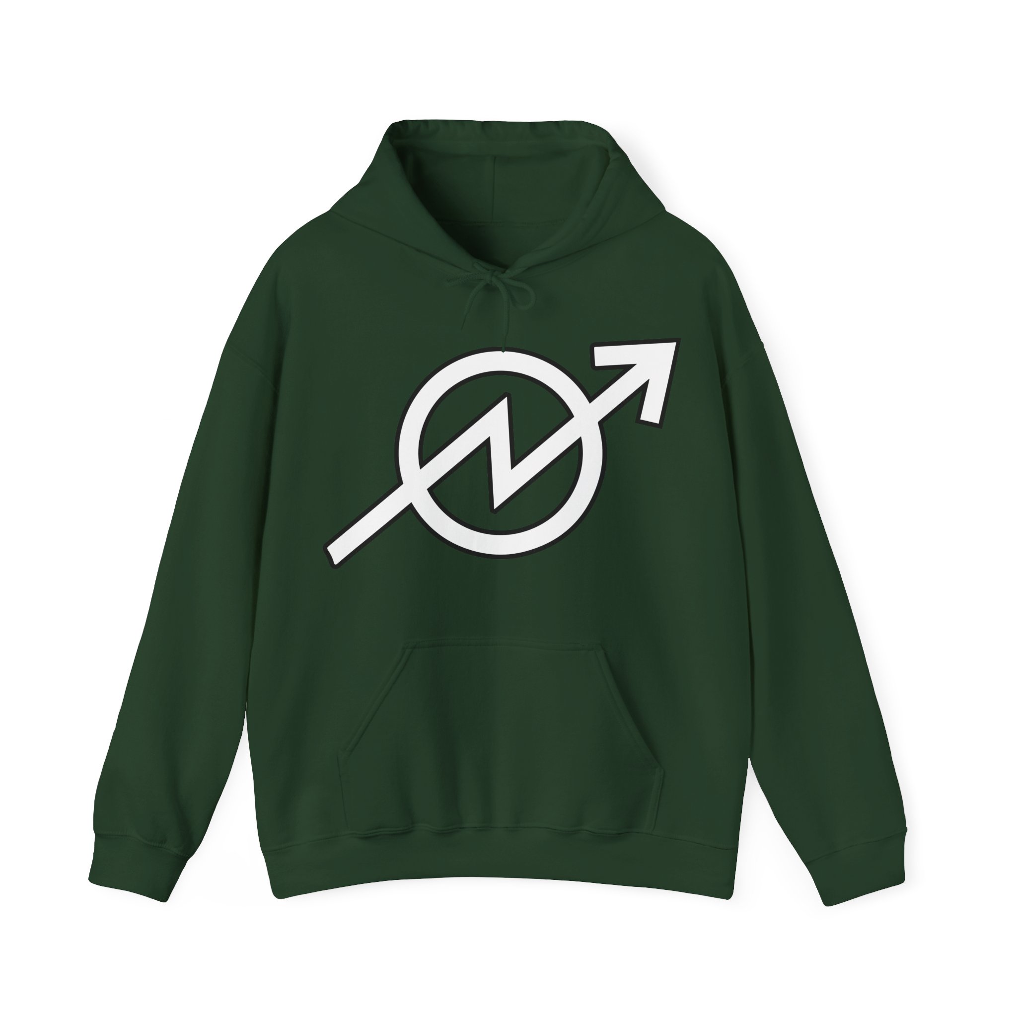 Squat Symbol Squatter's Rights Hoodie - Image 13