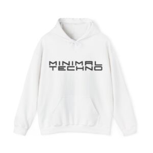 Minimal Techno Rave Music Hoodie