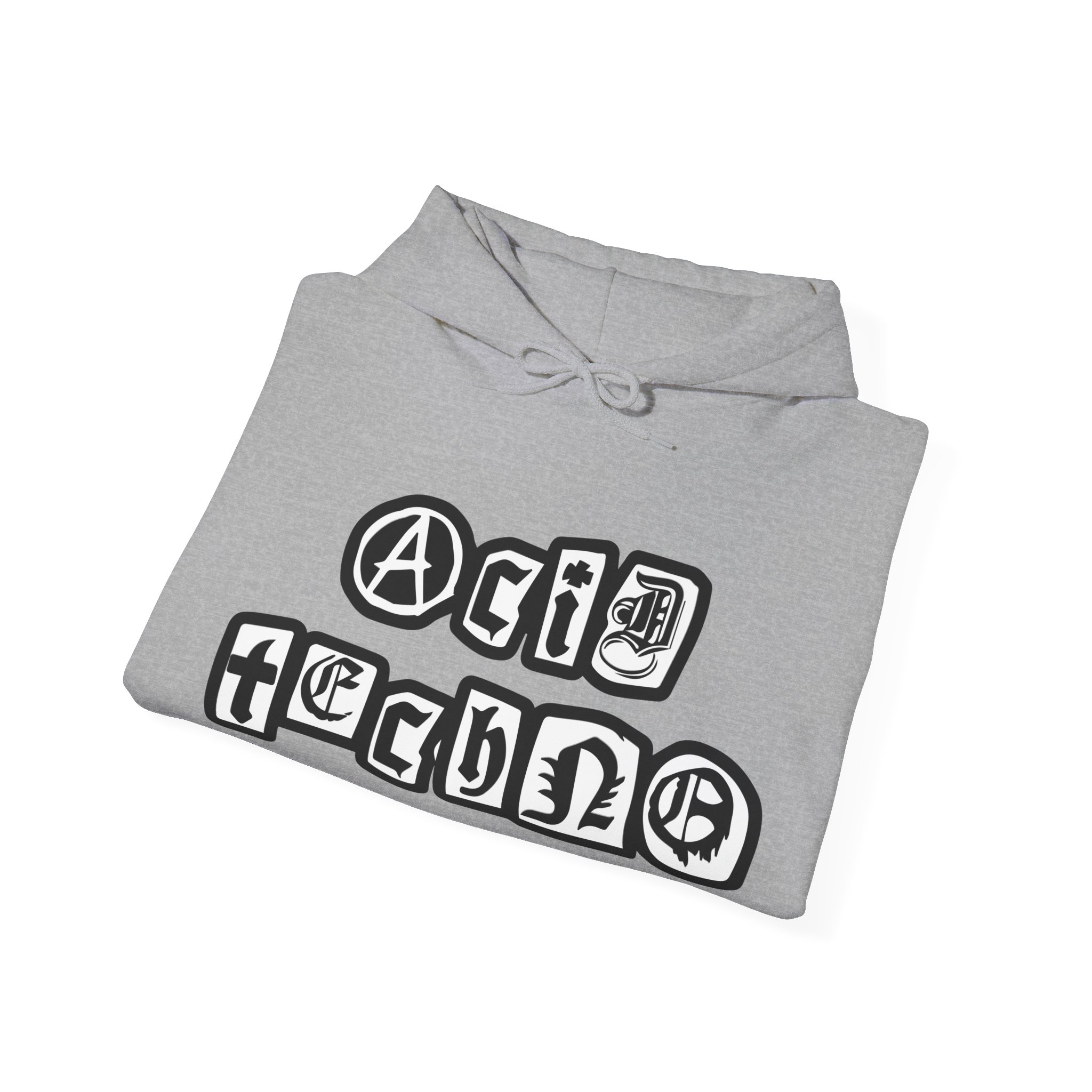 Acid Techno Rave Music Hoodie - Image 8