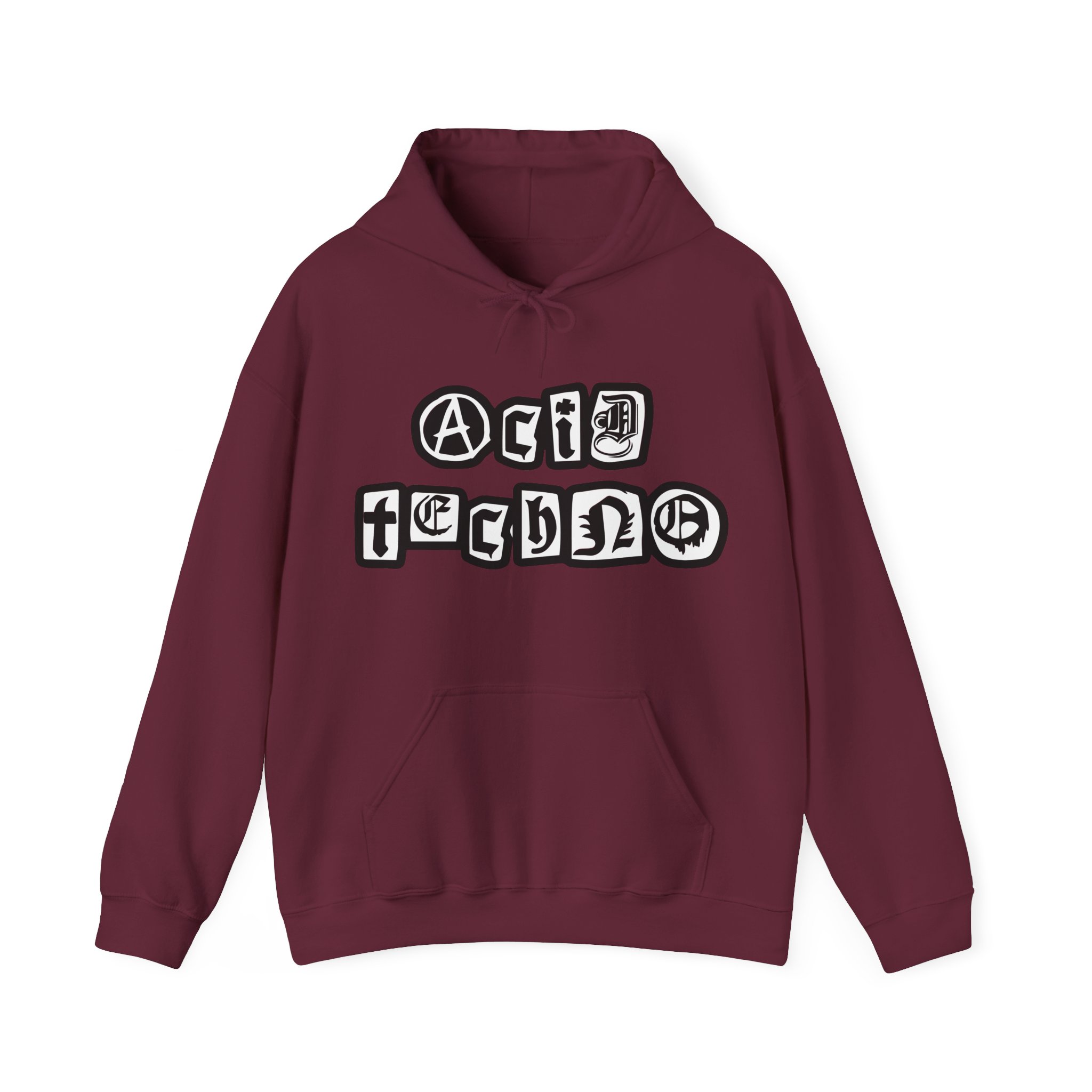 Acid Techno Rave Music Hoodie - Image 11