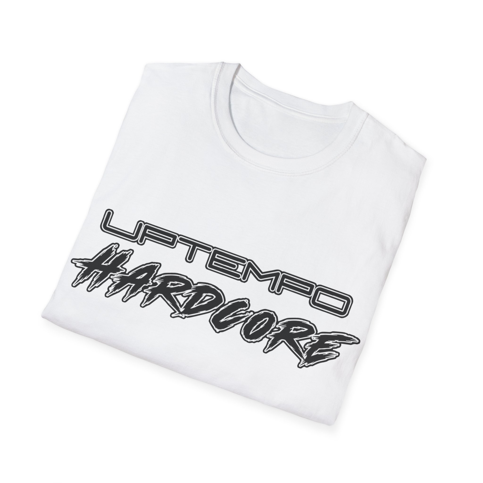 Uptempo Hardcore Rave Music T-Shirt - Image 2